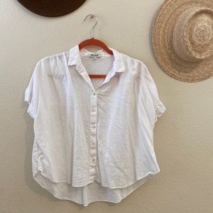 Madewell button blouse